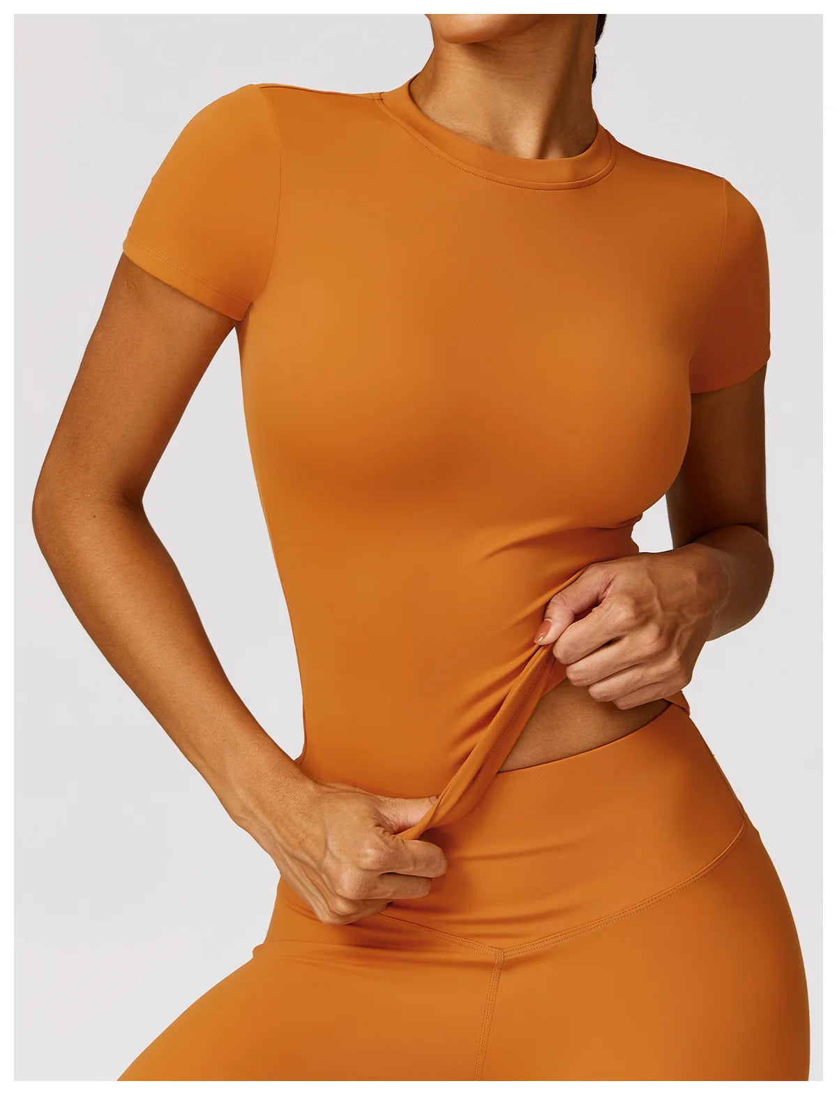 Women’s Athletic Gym T-Shirt – Breathable Quick-Dry Running & Workout Top