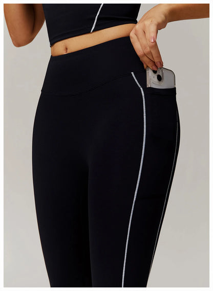 Women’s High-Waist Booty Lift Gym Leggings – Sculpting Push-Up Workout Tights
