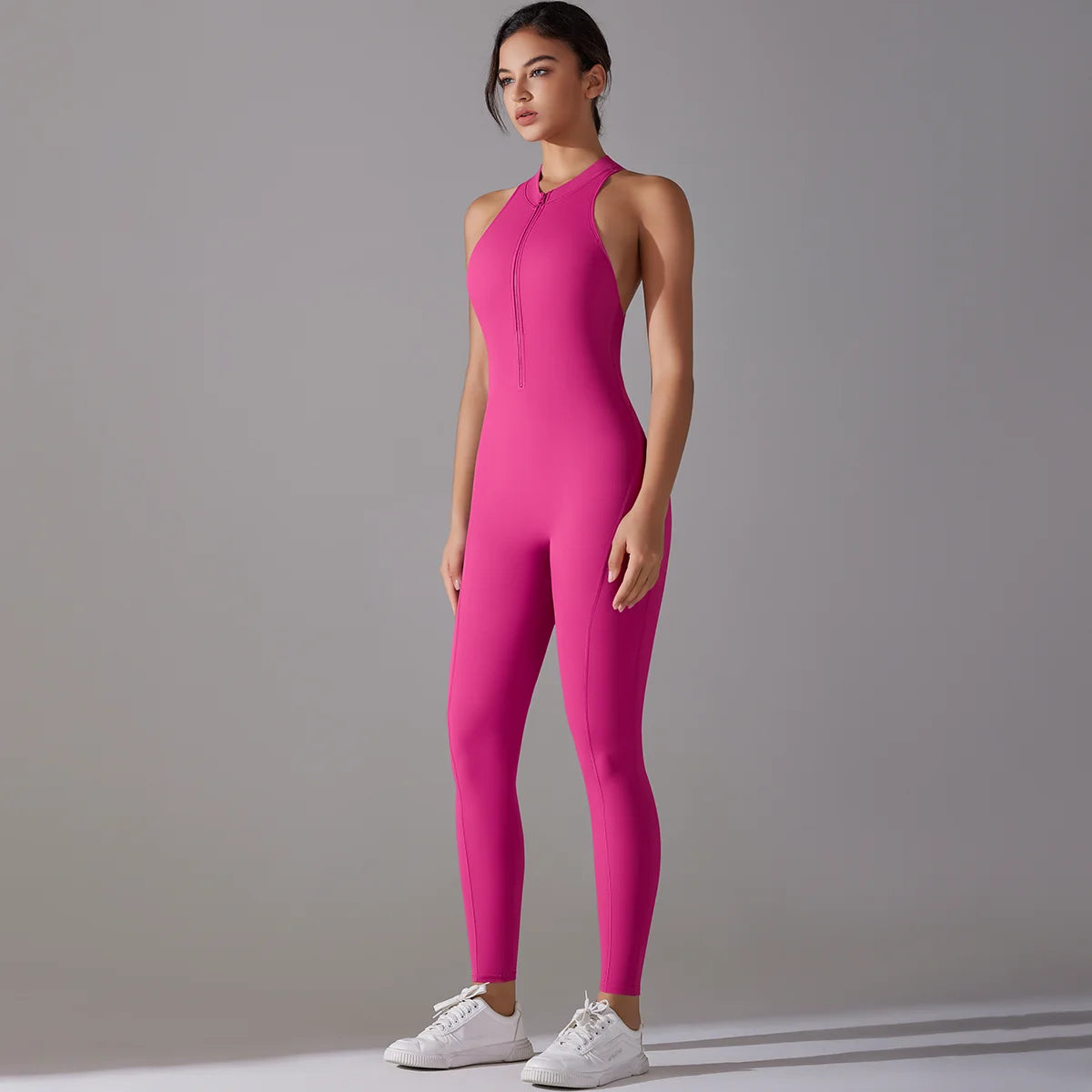 Women’s Tummy Control Push-Up Sports Bodysuit