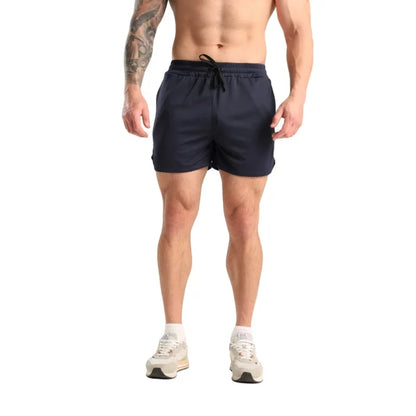 Men’s Quick Dry Gym Shorts with Pockets – Breathable Running & Training Fitness Shorts