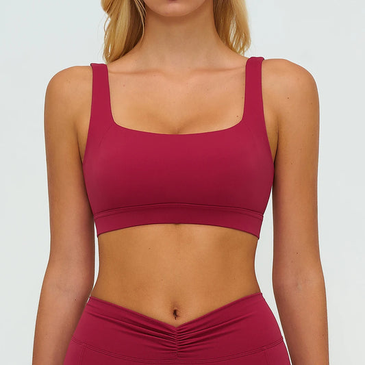 Women’s Fitness Sports Bra – Push-Up Breathable Gym & Yoga Wear