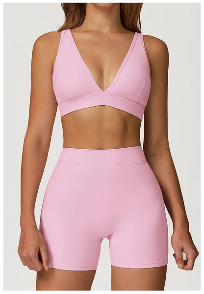 Women’s Push-Up Sports Bra – Breathable Gym & Yoga Top for Running & Training