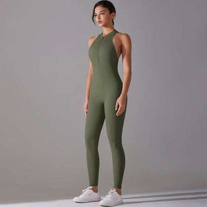 Women’s Tummy Control Push-Up Sports Bodysuit