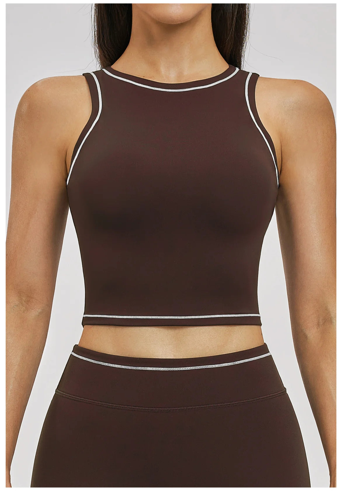 Women’s High Support Push-Up Sports Bra – Quick-Dry Workout Yoga Gym Tank