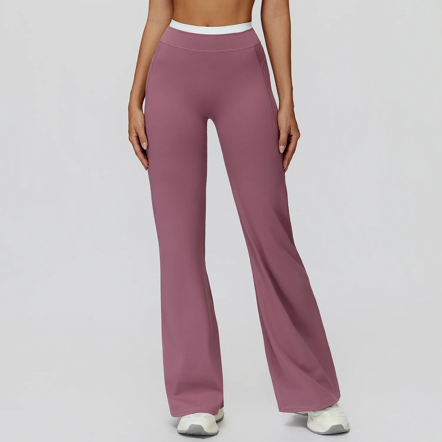 Women’s High-Waisted Flared Yoga Pants | Bootcut Bell-Bottom Activewear