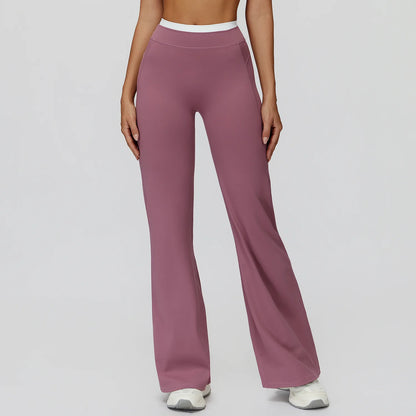 Women’s High-Waisted Flared Yoga Pants | Bootcut Bell-Bottom Activewear
