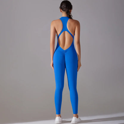 Women’s Tummy Control Push-Up Sports Bodysuit