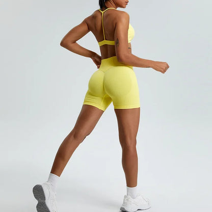 High Support Sports Bra for Women | Push-Up Gym & Workout Crop Top