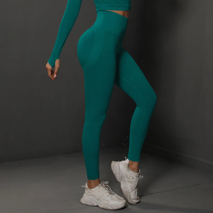 Seamless High-Waist Booty Lift Leggings – Sculpt & Shape Fit