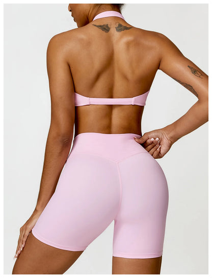 Women Seamless Yoga Set 2PCS Gym Workout Clothes for Female Push Up Bra High Waist Leggings Sexy Fitness Sportswear Sports Suits