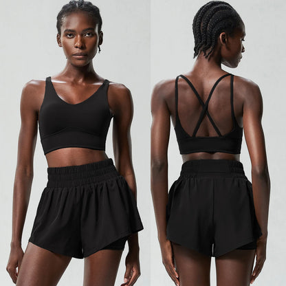 Women’s High Performance Sportswear Set – Tennis & Fitness Clothing