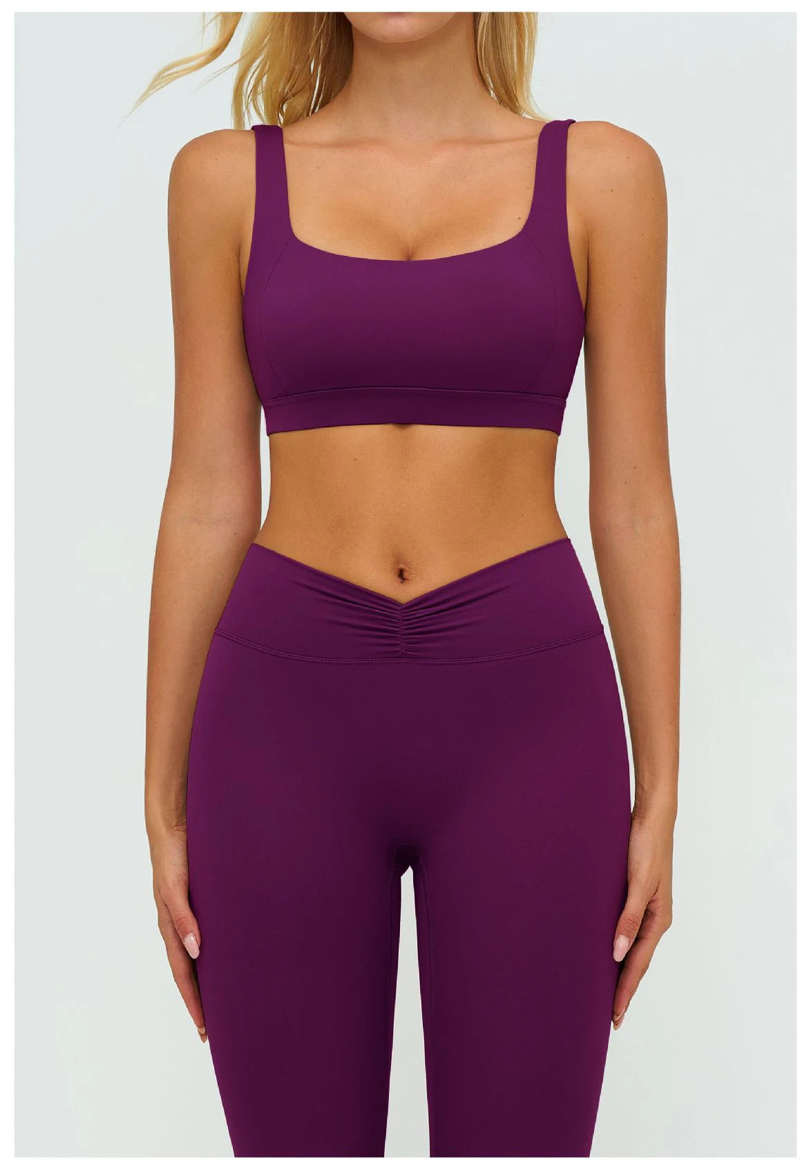 Women’s Fitness Sports Bra – Push-Up Breathable Gym & Yoga Wear