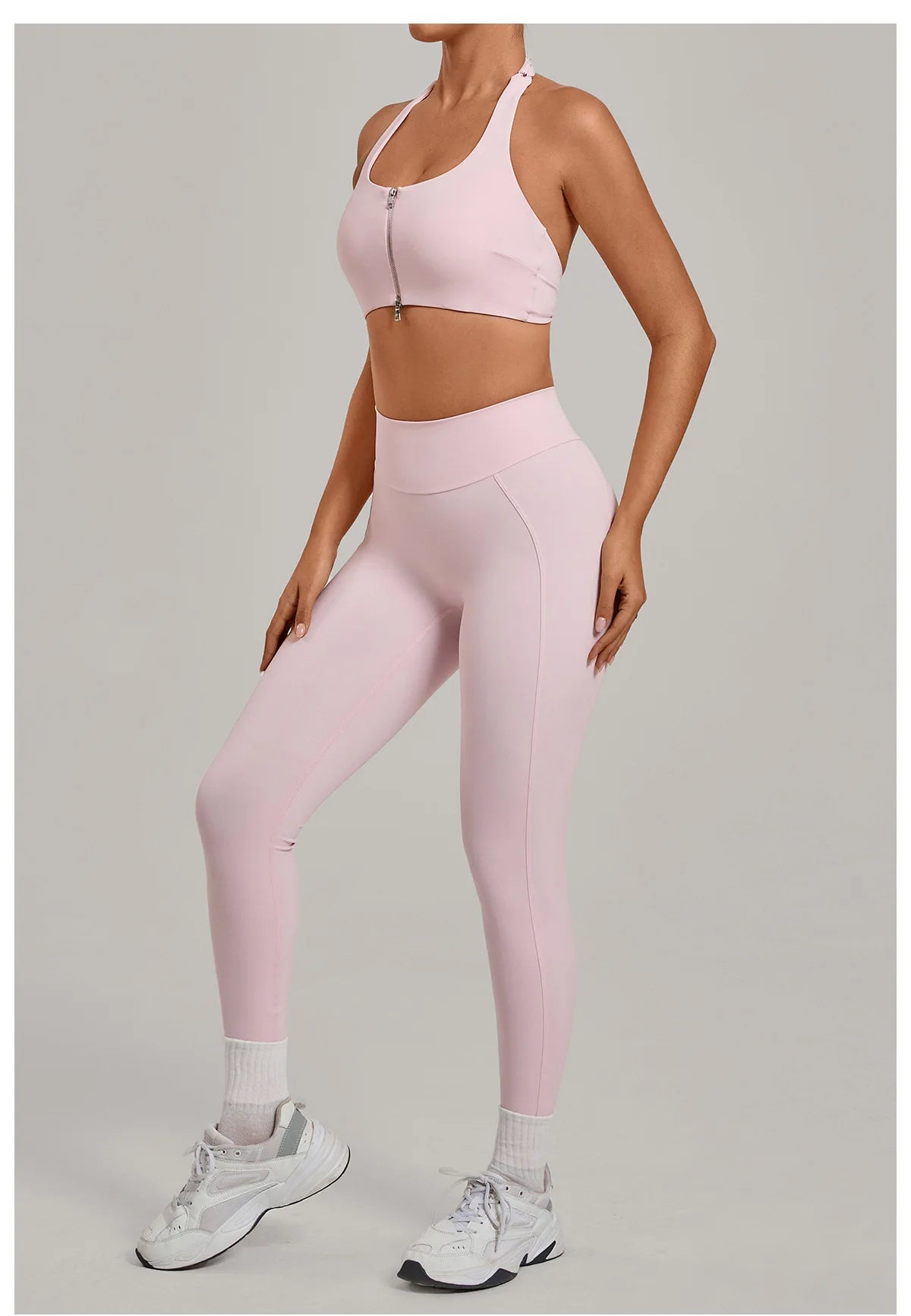 Women’s Push-Up Sports Bra & Leggings Set – High Waist Gym & Yoga Workout Outfit