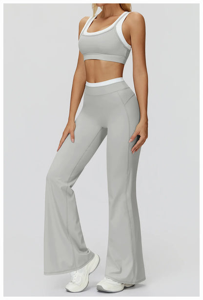 Women’s High-Waisted Flared Yoga Pants | Bootcut Bell-Bottom Activewear