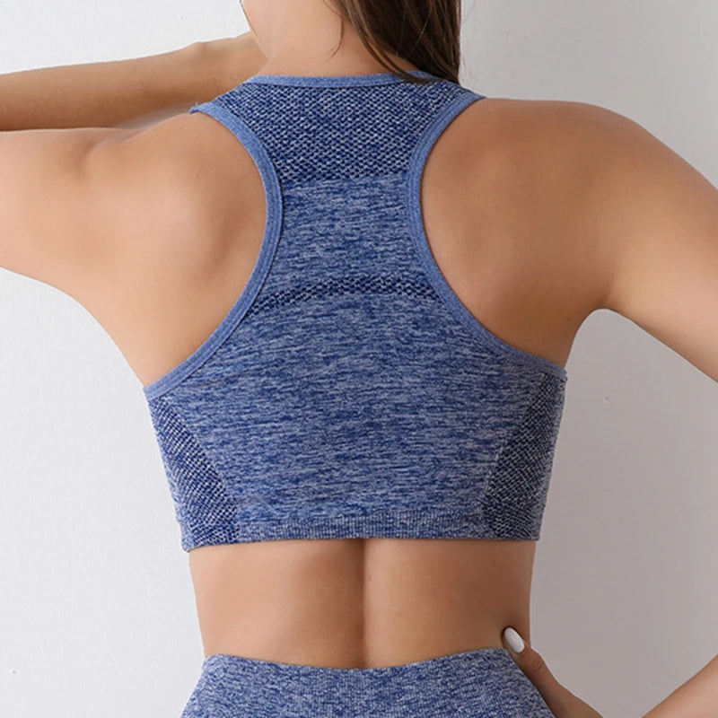 Push-Up Sports Bra for Women | Breathable Gym & Yoga Top