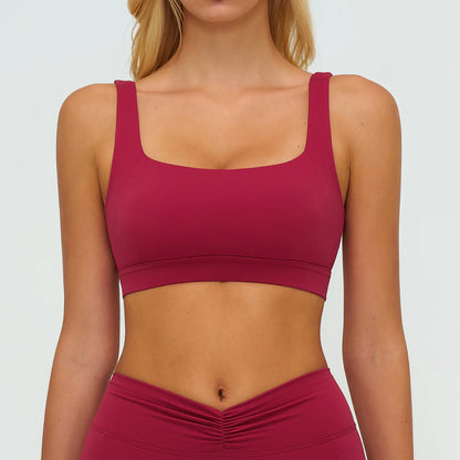 Women’s Fitness Sports Bra – Push-Up Breathable Gym & Yoga Wear