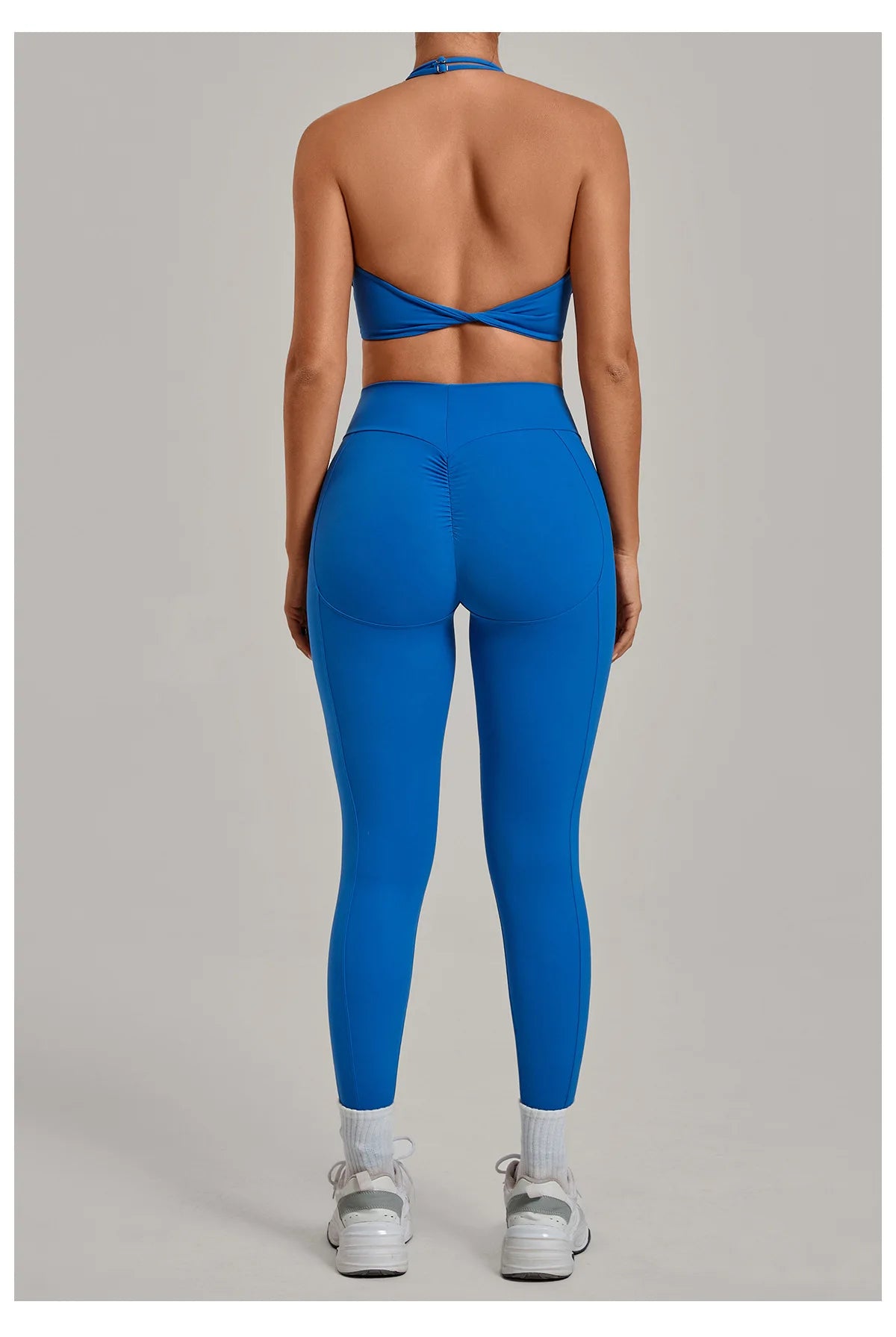 Women’s Push-Up Sports Bra & Leggings Set – High Waist Gym & Yoga Workout Outfit