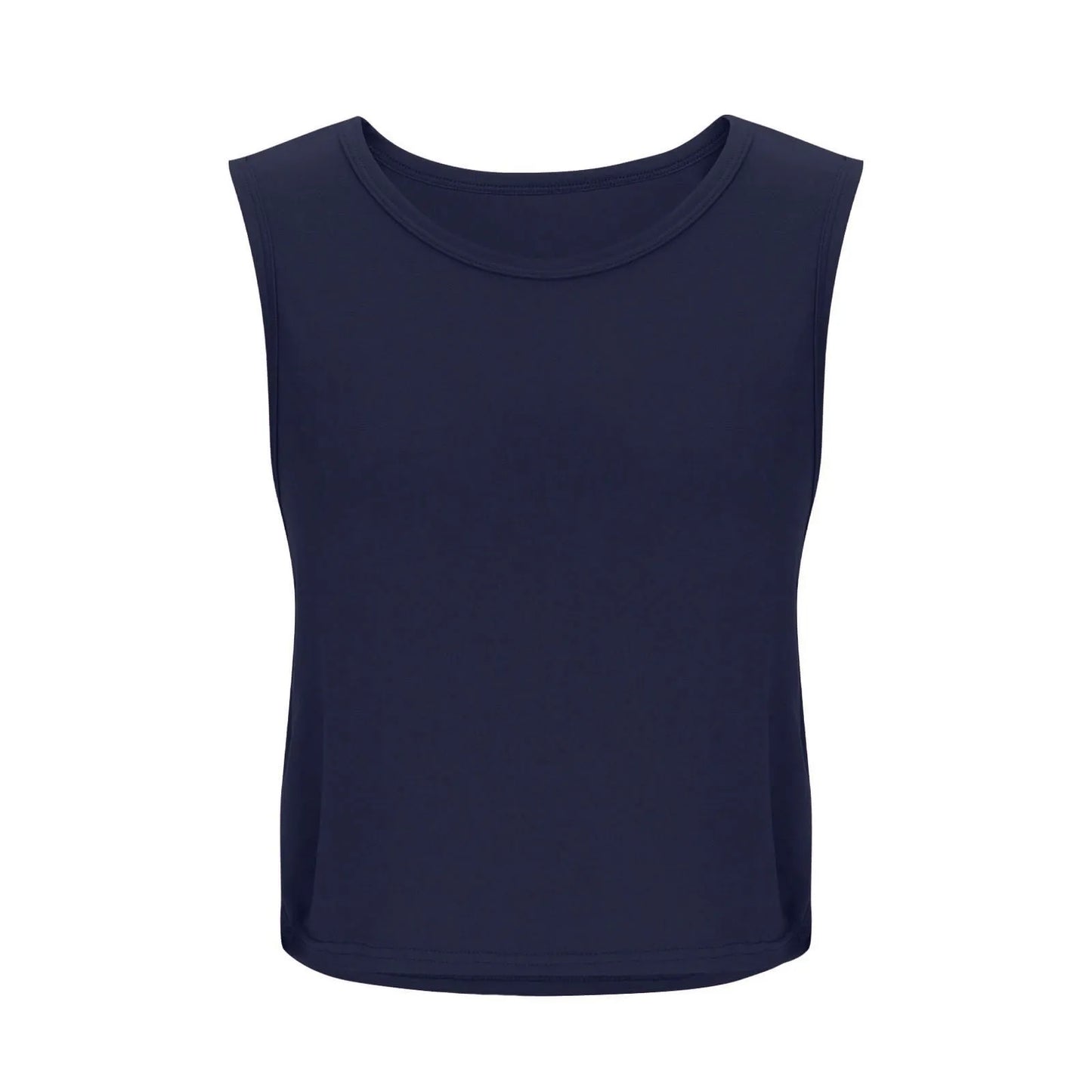 Women’s Sleeveless Breathable Workout Tank Top – Lightweight Yoga & Gym Crop Vest