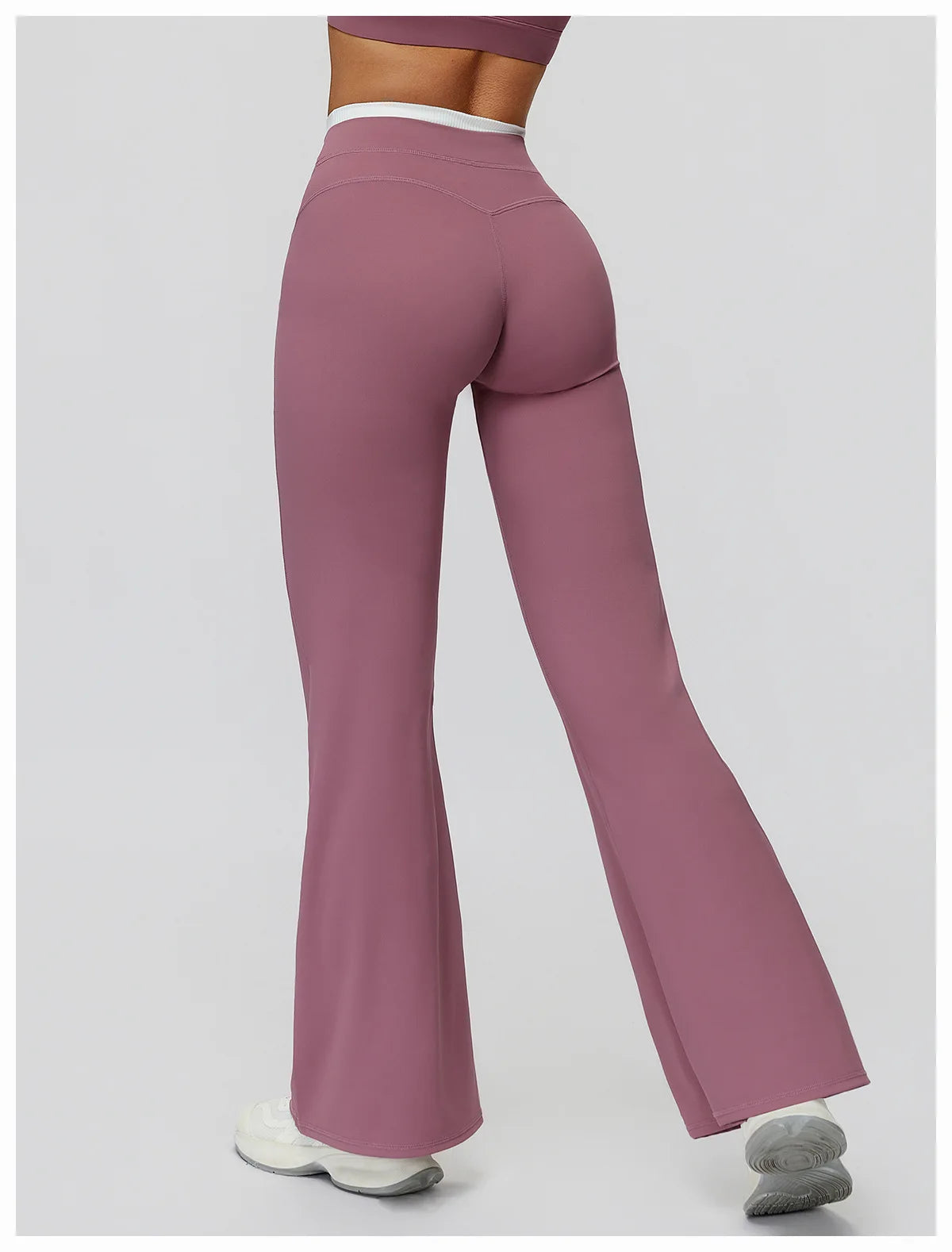 Women’s High-Waisted Flared Yoga Pants | Bootcut Bell-Bottom Activewear
