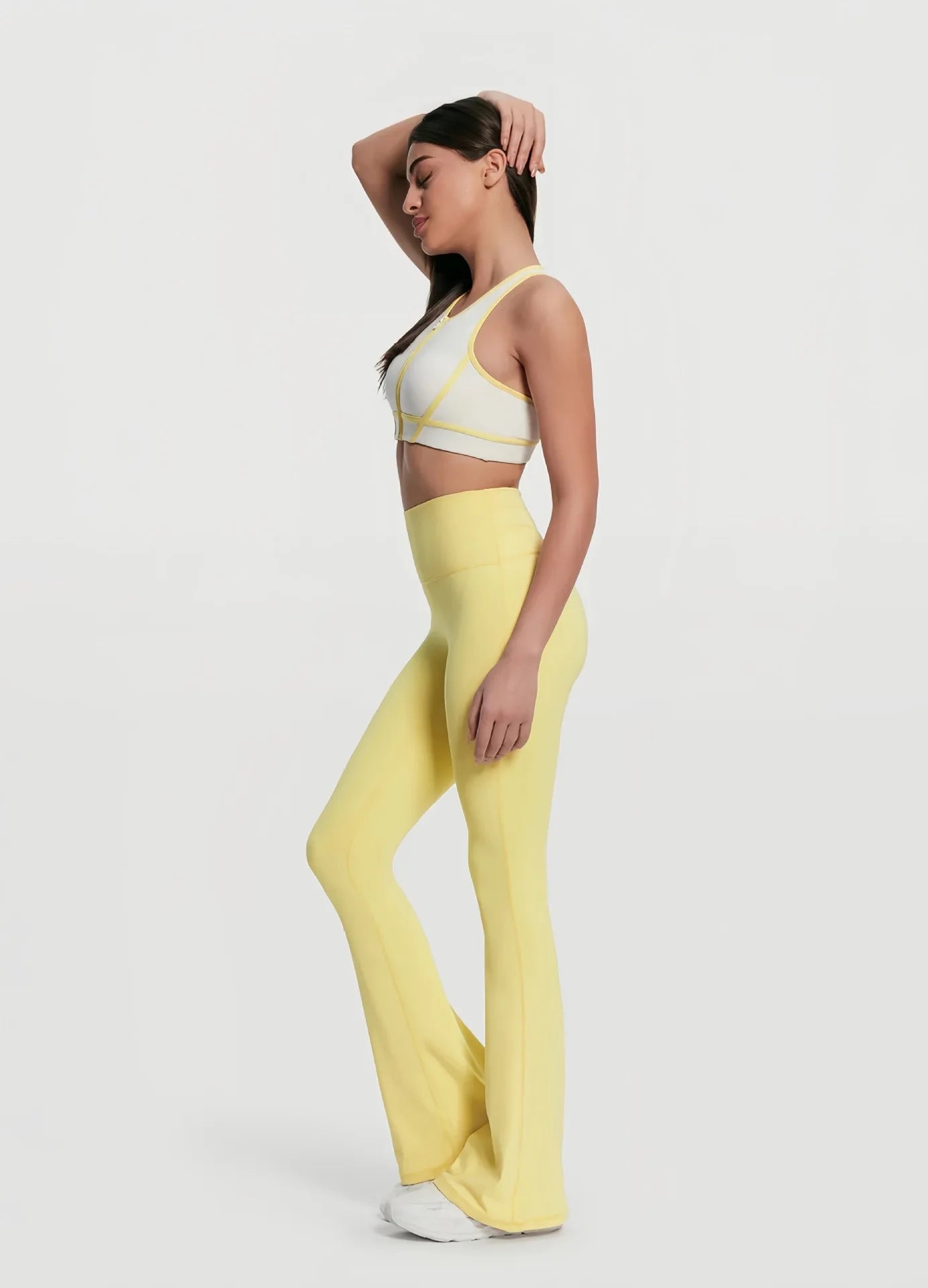 Women's Nude Feel 2-Piece Gym Set – Beauty Back Sportswear for Running & Training