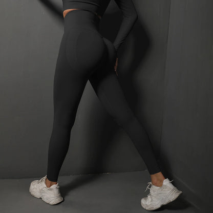 Seamless High-Waist Booty Lift Leggings – Sculpt & Shape Fit