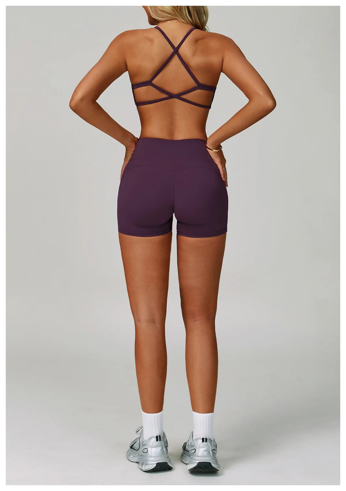 Yoga Set Women's Sportswear Yoga Suit Sports Top High Waist Leggings Two Piece Workout Clothes Fitness Gym Sets Athletic Wear