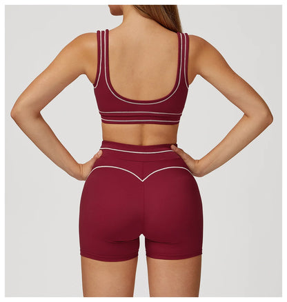 Yoga Set Gym Clothes Athletic Wear Fitness Set Tracksuits Yoga Suit For Women Sports Bra Gym Leggings Sportswear