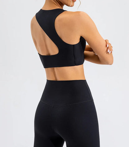 Women’s SculptFit One-Piece Sports Bra – Quick-Dry Gym & Running Vest