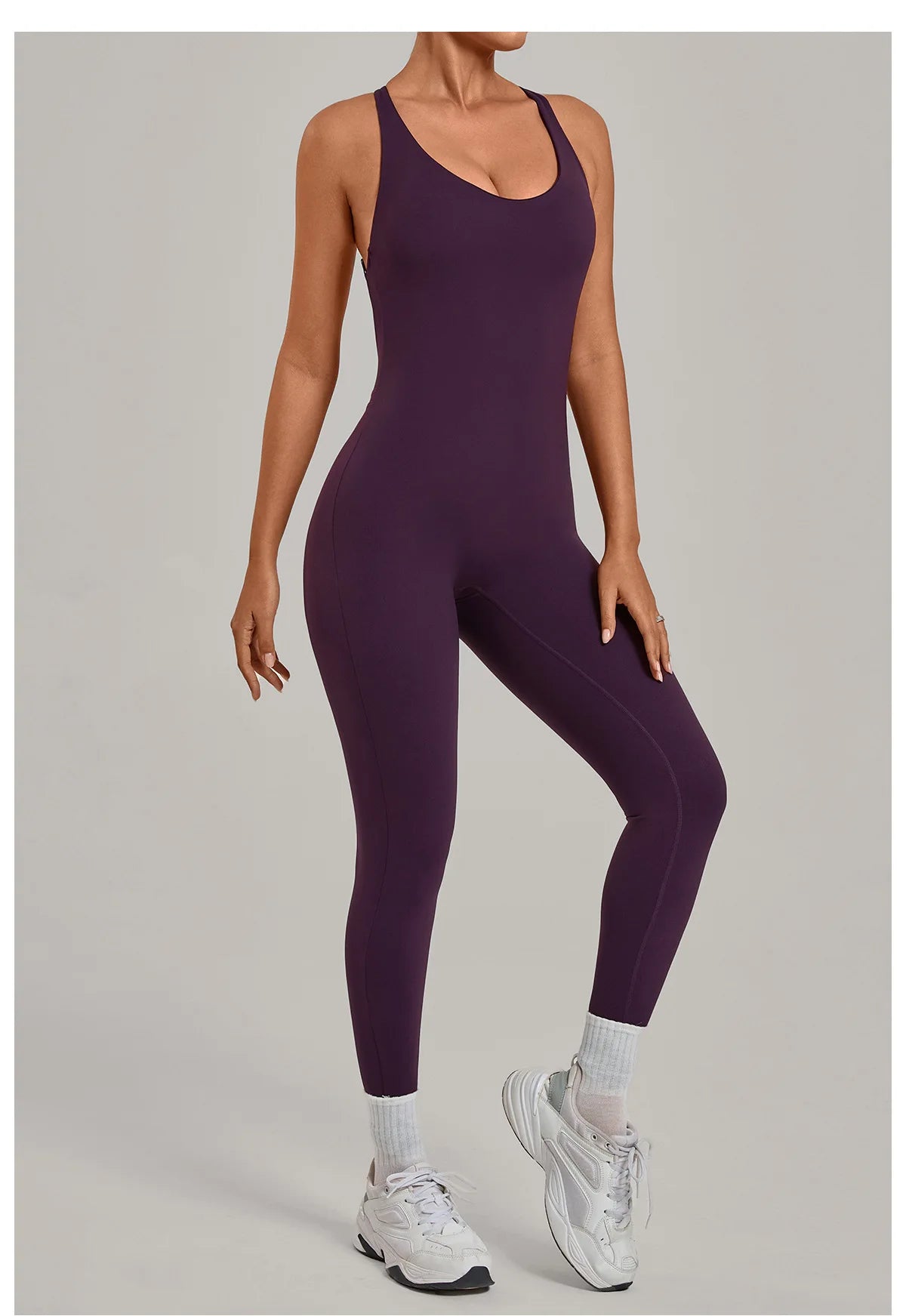Women’s 2-Piece Gym Set – Padded Sports Bra & High-Waist Leggings Workout Outfit