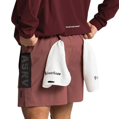 Men’s Performance Basketball Shorts – Quick-Dry Mesh Workout Shorts with Multi Pockets