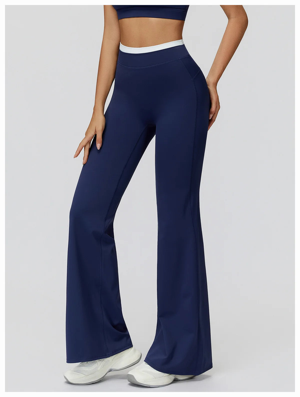 Women’s High-Waisted Flared Yoga Pants | Bootcut Bell-Bottom Activewear