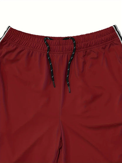 GYM Popular Long Pants Men's Running Casual Straight Leg Sweatpants Autumn New Product Bodybuilding Loose Training Sports Pants