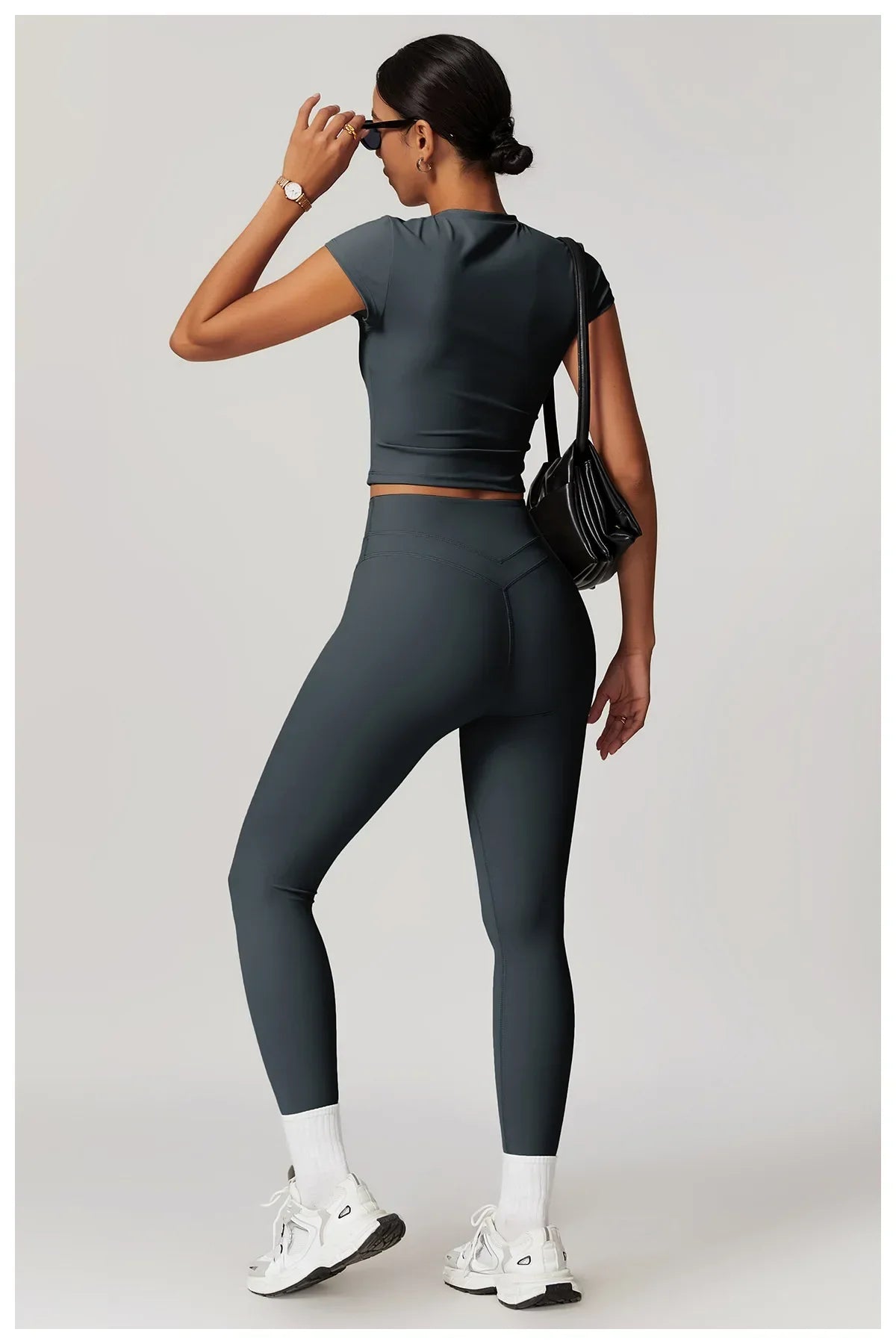 2 Pieces Sportswear Women Yoga Set Gym Clothes Sportswear Yoga Suits Fitness Set Tracksuits Sports Bra Gym High Waist Leggings