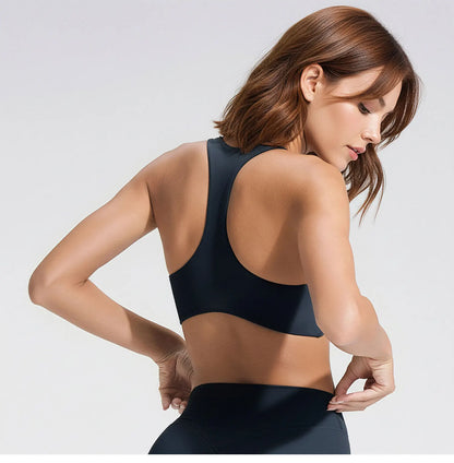 SoftMotion Y-Back Sports Bra – High Support Workout Top