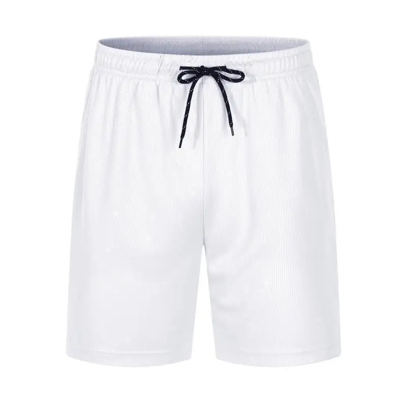 Men’s Quick-Dry Mesh Beach Shorts – Summer Drawstring Fit