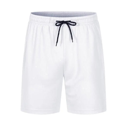 Men’s Quick-Dry Mesh Beach Shorts – Summer Drawstring Fit