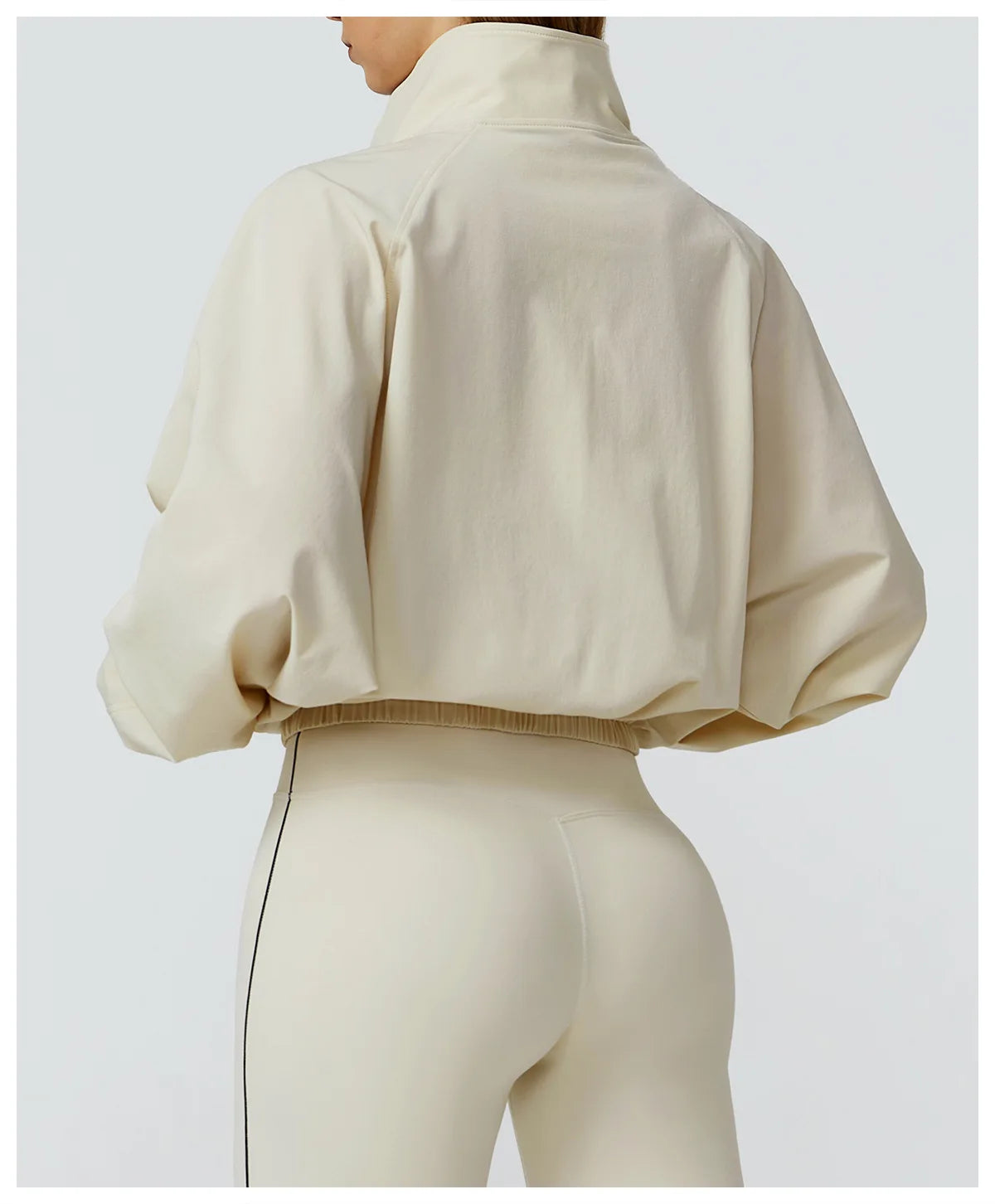 Women’s Seamless Zip-Up Gym Jacket with Pockets | Long Sleeve Workout & Running Top
