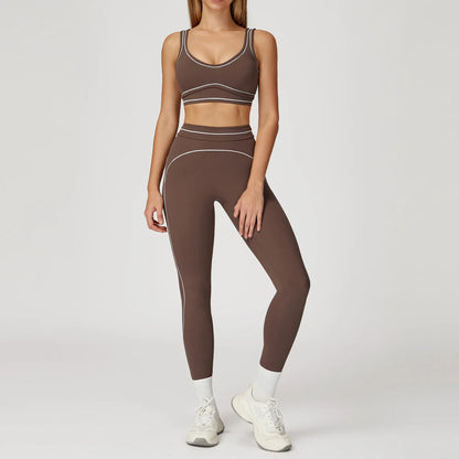 Yoga Set Gym Clothes Athletic Wear Fitness Set Tracksuits Yoga Suit For Women Sports Bra Gym Leggings Sportswear
