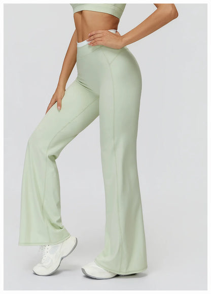 Women’s High-Waisted Flared Yoga Pants | Bootcut Bell-Bottom Activewear