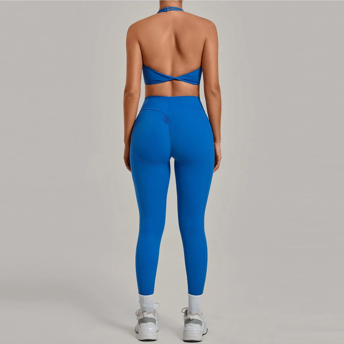 Women’s Push-Up Sports Bra & Leggings Set – High Waist Gym & Yoga Workout Outfit