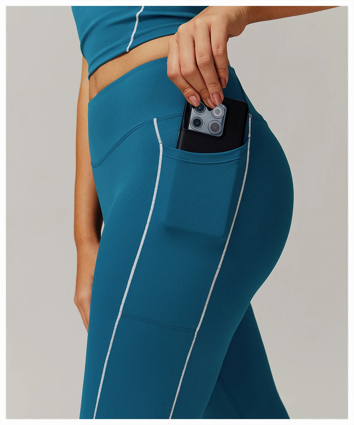 Women’s High-Waist Booty Lift Gym Leggings – Sculpting Push-Up Workout Tights