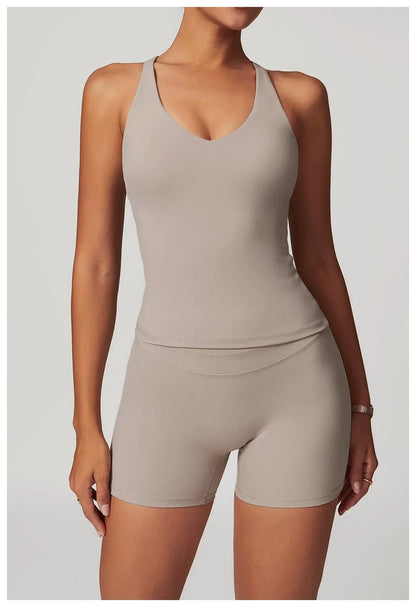 2 Pieces Sportswear Women Yoga Set Gym Clothes Sportswear Yoga Suits Fitness Set Tracksuits Sports Bra Gym High Waist Leggings