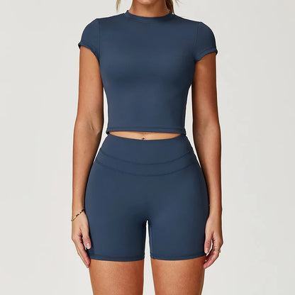 2 Pieces Sportswear Women Yoga Set Gym Clothes Sportswear Yoga Suits Fitness Set Tracksuits Sports Bra Gym High Waist Leggings