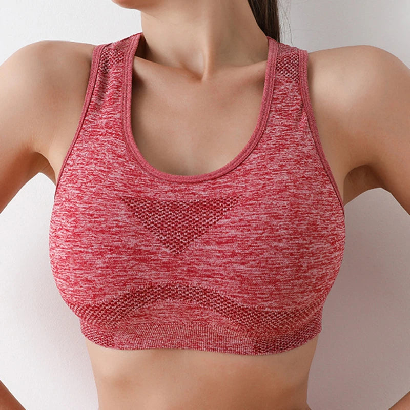 Push-Up Sports Bra for Women | Breathable Gym & Yoga Top