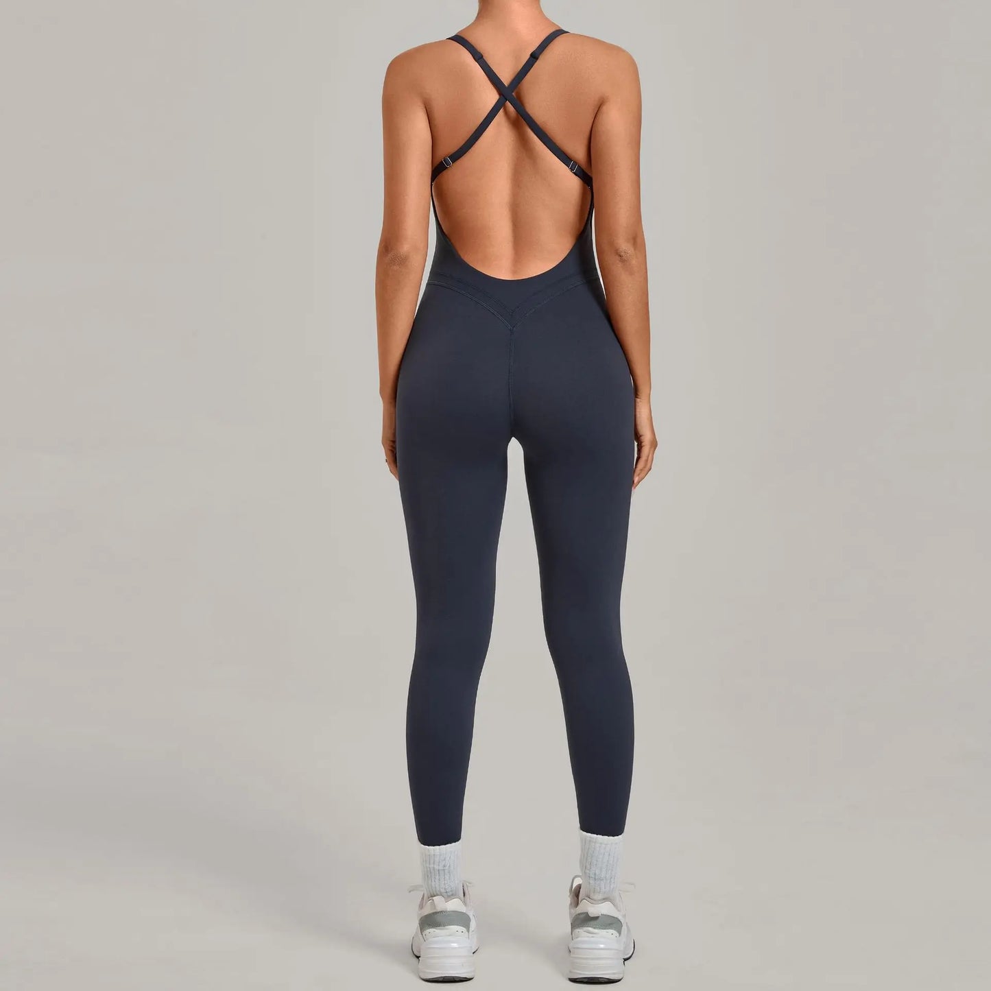Women’s 2-Piece Gym Set – Padded Sports Bra & High-Waist Leggings Workout Outfit