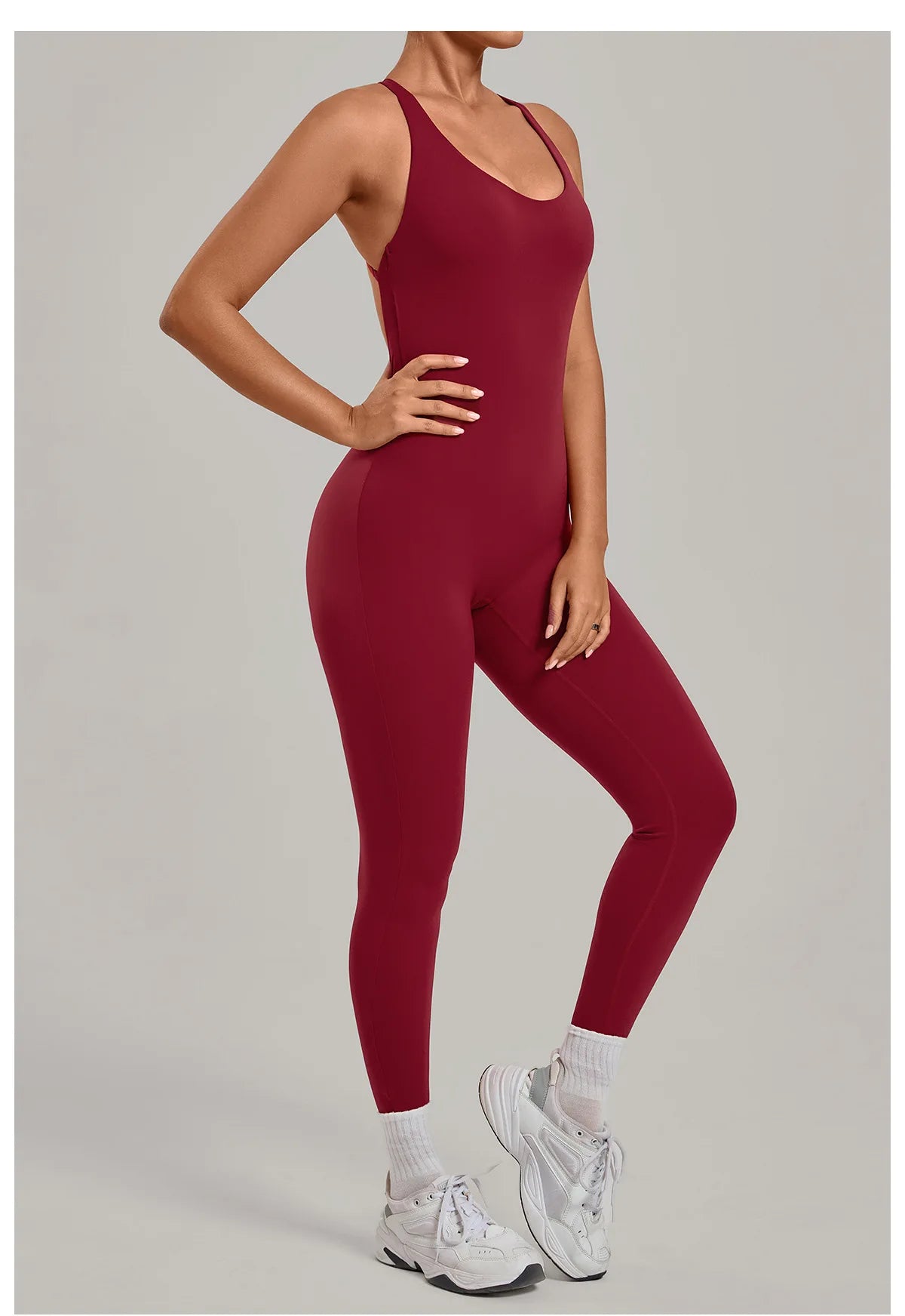 Women’s 2-Piece Gym Set – Padded Sports Bra & High-Waist Leggings Workout Outfit