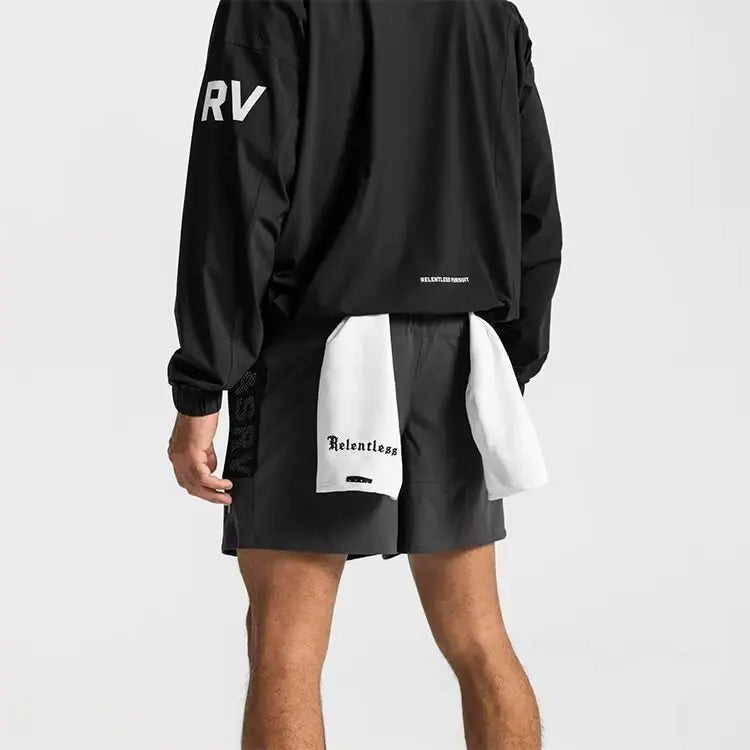 Men’s Performance Basketball Shorts – Quick-Dry Mesh Workout Shorts with Multi Pockets