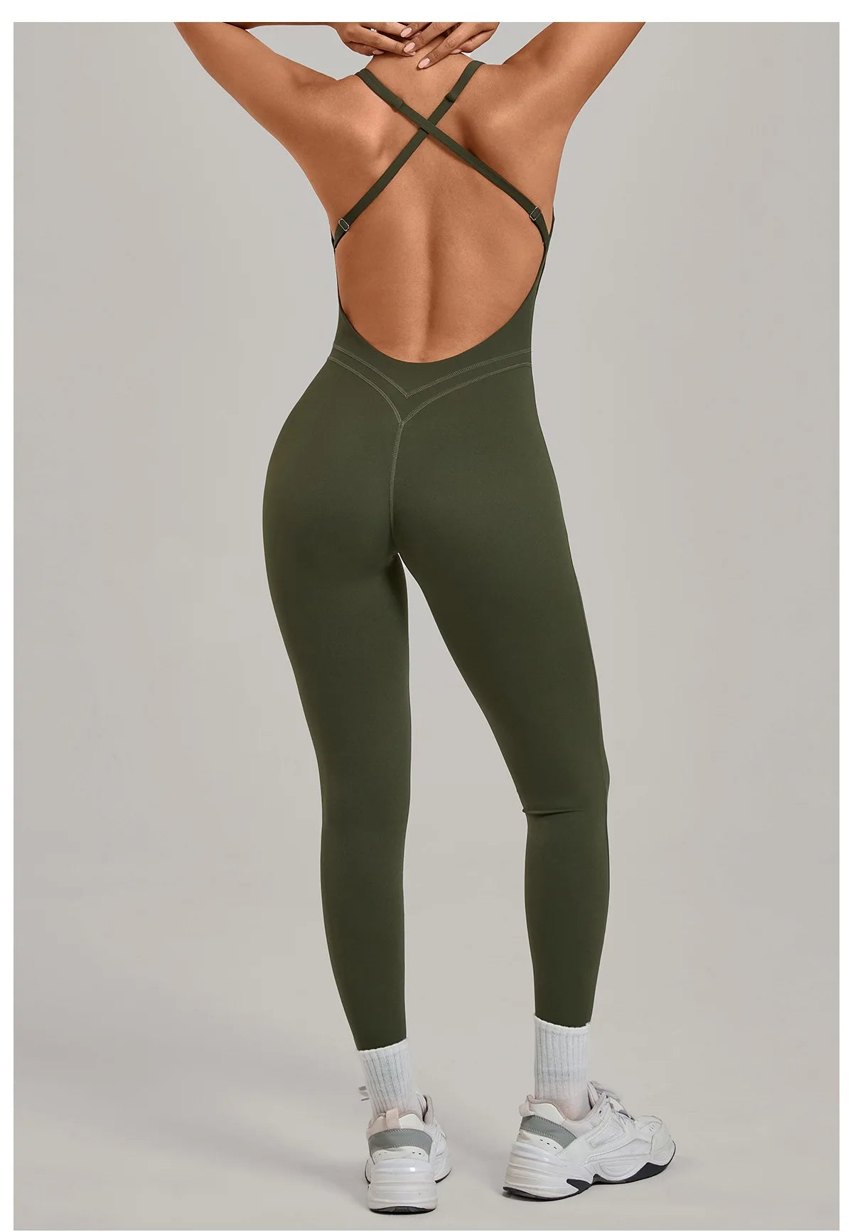Women’s 2-Piece Gym Set – Padded Sports Bra & High-Waist Leggings Workout Outfit