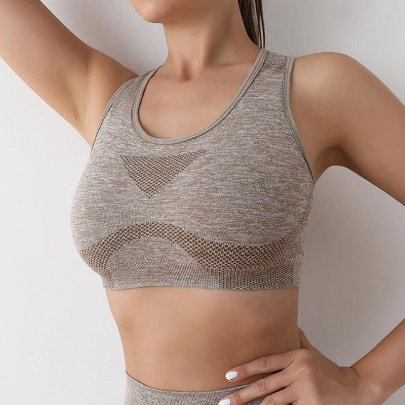 Push-Up Sports Bra for Women | Breathable Gym & Yoga Top