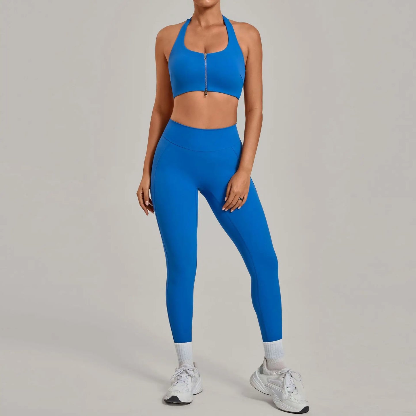 Women’s Push-Up Sports Bra & Leggings Set – High Waist Gym & Yoga Workout Outfit